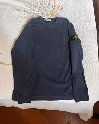 Felpa Stone Island Blu marino