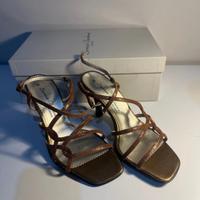 Sandali gioiello animalier - nuovi -taglia 36