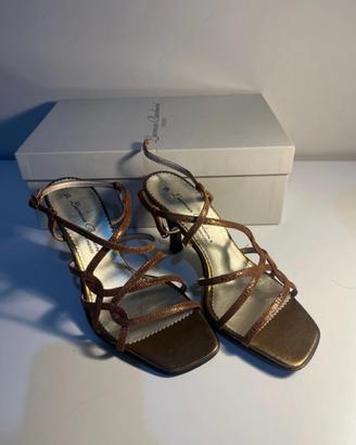 Sandali gioiello animalier - nuovi -taglia 36