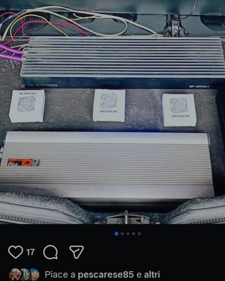 amplificatore zapco 3000