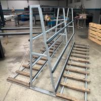 Capra cavalletto porta infissi e vetri