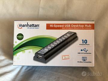 Hi-speed USB Desktop Hub Manhattan