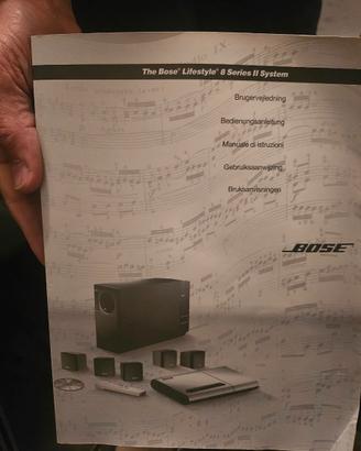 Bose lifestyle 8 series II sistem