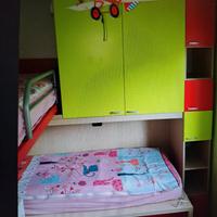 Cameretta con due letti a castello