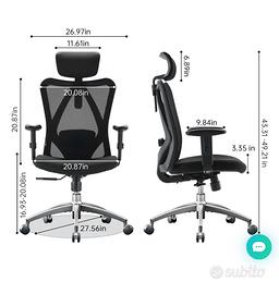 NUOVA Sedia Ergonomica - Sihoo M18