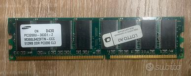 Memoria Ram x PC Desktop - Samsung 512Mb - PC3200
