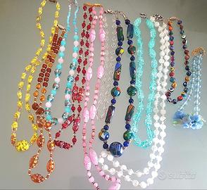 collane murano vetro 