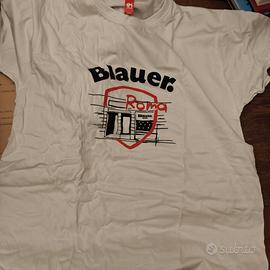BLAUER maglietta con tag ROMA XL bianca rara