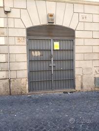 Porta/ Cancello in metallo a due ante