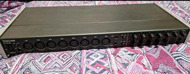 scheda audio TASCAM us16x08 USB - MIDI 