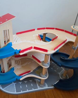 garage multipiano in legno