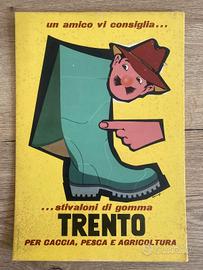 Cartello espositore pubblicitario vintage anni "60