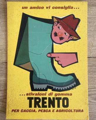 Cartello espositore pubblicitario vintage anni "60