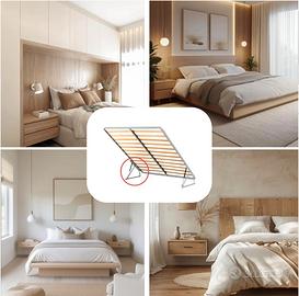 Kit sollevamento letto NUOVO letto cintenitore