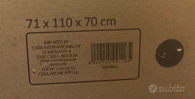 Tavolo pieghevole con 4 sedie