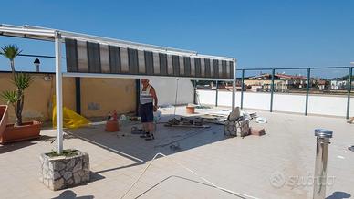  tendostruttura da terrazzo 6 metri per 5 