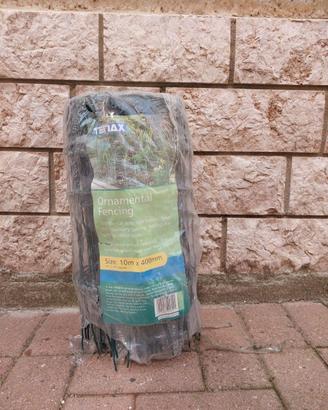 Rete metallica per aiuole H 40cm, 10m + H65 x 10m