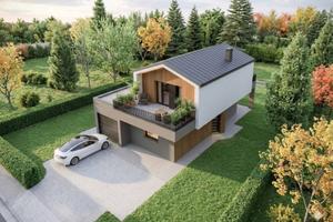 Villa di 200 m² con 5 locali e box auto a Mussolen