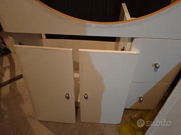 Mobile Bagno con pensile e cassetti