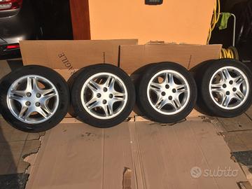 Set 4 cerchi in lega Citroen 6Jx15CH4-18