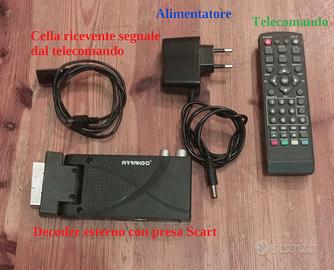 DECODER TV CON PRESA SCART