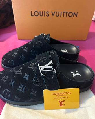 Lvuitton ciabatte chiuse in pelle