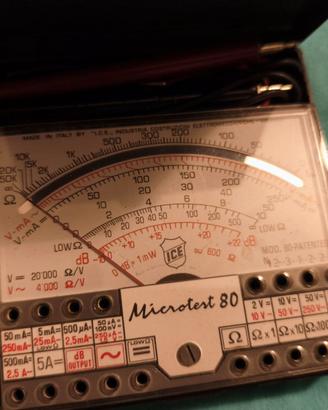 Tester Analogico ICE Microtest 80 Vintage