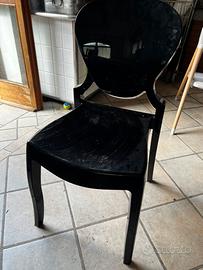 Sedie nere Pedrali
