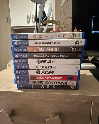 Ps4 + 10 Giochi + 2 joystick