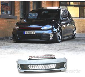PARAURTI ANTERIORE VOLKSWAGEN VW GOLF 6 08-12 LOOK