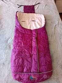 Copertina universale passeggino fucsia bambina