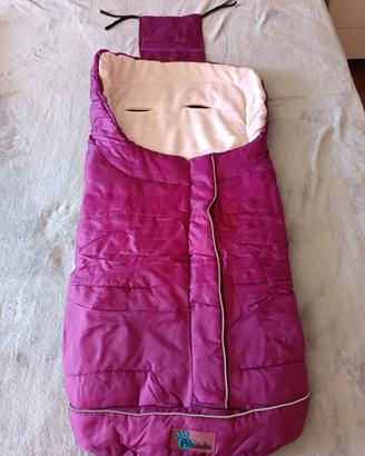 Copertina universale passeggino fucsia bambina