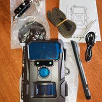 Fototrappola Telecamera Esterno 4G con SIM, Telec