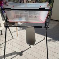 Vaschetta stokke con supporto e riduttore