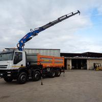 Iveco trakker gru+ribaltabile