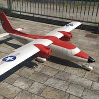 Rc aereo bimotore Partenavia P68