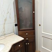 Mobile colonnina bagno in legno