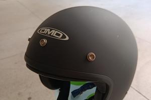 Casco Jet DMD nero opaco - taglia 60 (L)