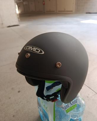 Casco Jet DMD nero opaco - taglia 60 (L)