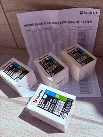 KIT COMPLETO – Seghe a Tazza + Attacco Würth