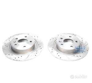 DISCHI FRENO FORATI E SCANALATI PER PORSCHE