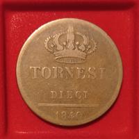 10 Tornesi 1840