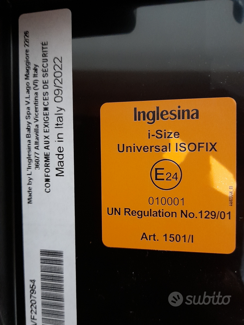 Base Isofix inglesina - Tutto per i bambini In vendita a Vicenza