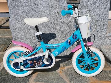 Bici Bicicletta Per Bambini 12'' Disney Frozen