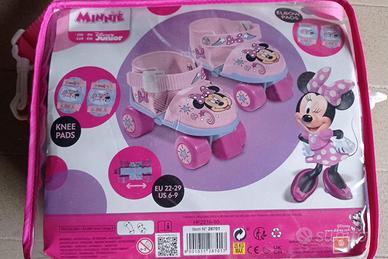 pattini a rotelle bambina Disney Minnie giocattolo