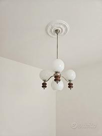 Lampadario in ottone