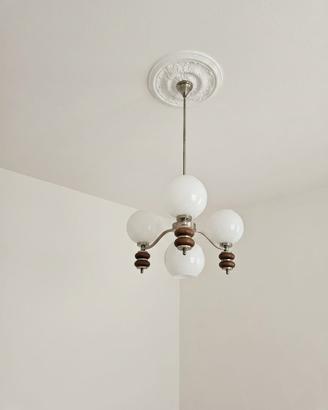 Lampadario in ottone