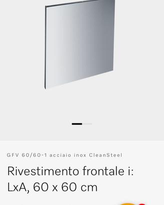 Frontale lavastoviglie Miele