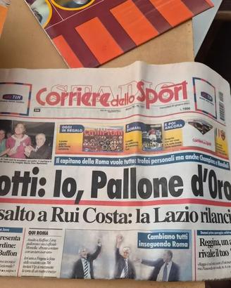 Corriere dello Sport 20 Giugno 2001 Completo + Pos