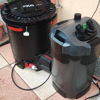 filtro acquario fx6 e tetra ex1500